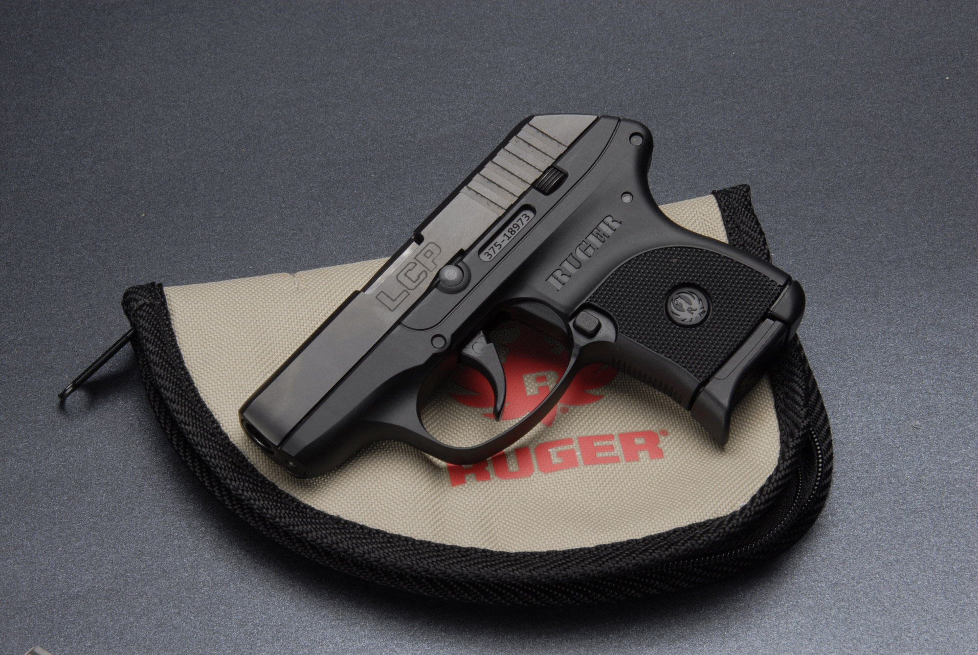 Details about   Ruger LCP 1 Subcompact Pistol Case Polymer Gray Factory Waterproof 