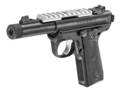 Ruger Mark IV 22/45, the latest newcomer to Mark IV rimfire pistol family Picatinny optics rail