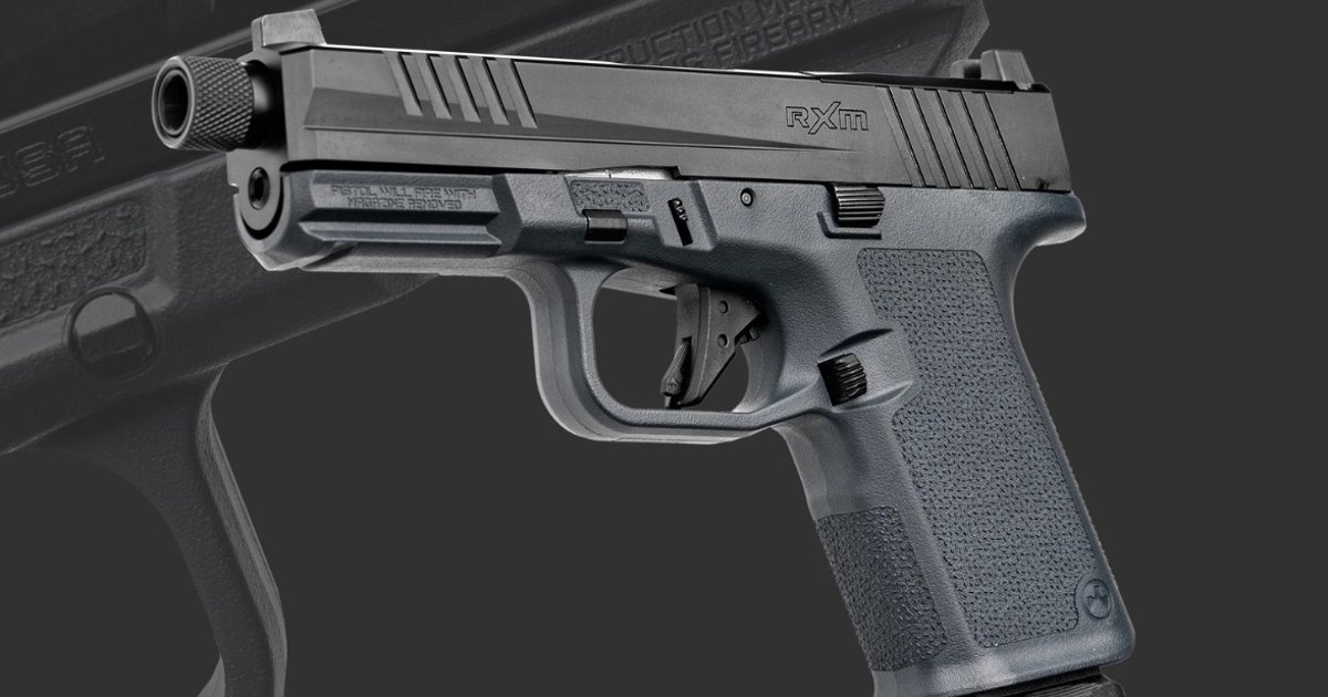 Pink Rxm Ruger RXM pistol, now with threaded barrel | all4shooters