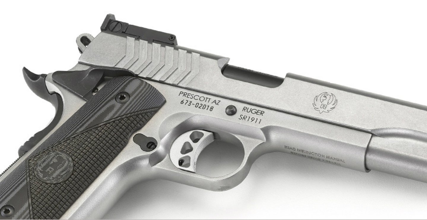 Ruger SR1911 Target in 9 Luger     The Ruger SR1911 Target chambered in 9mm Luger.