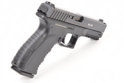 Schmeisser SLP-9 semi-automatic pistol Schmeisser GmbH offers the SLP-9 9x19mm caliber striker-fired semi-automatic pistol
