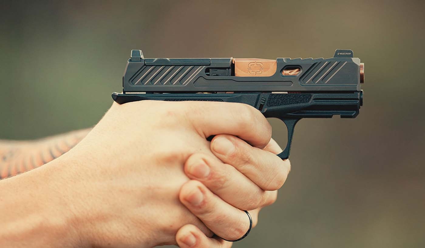 pistols: Shadow Systems CR 920 9mm pistol, small and powerful