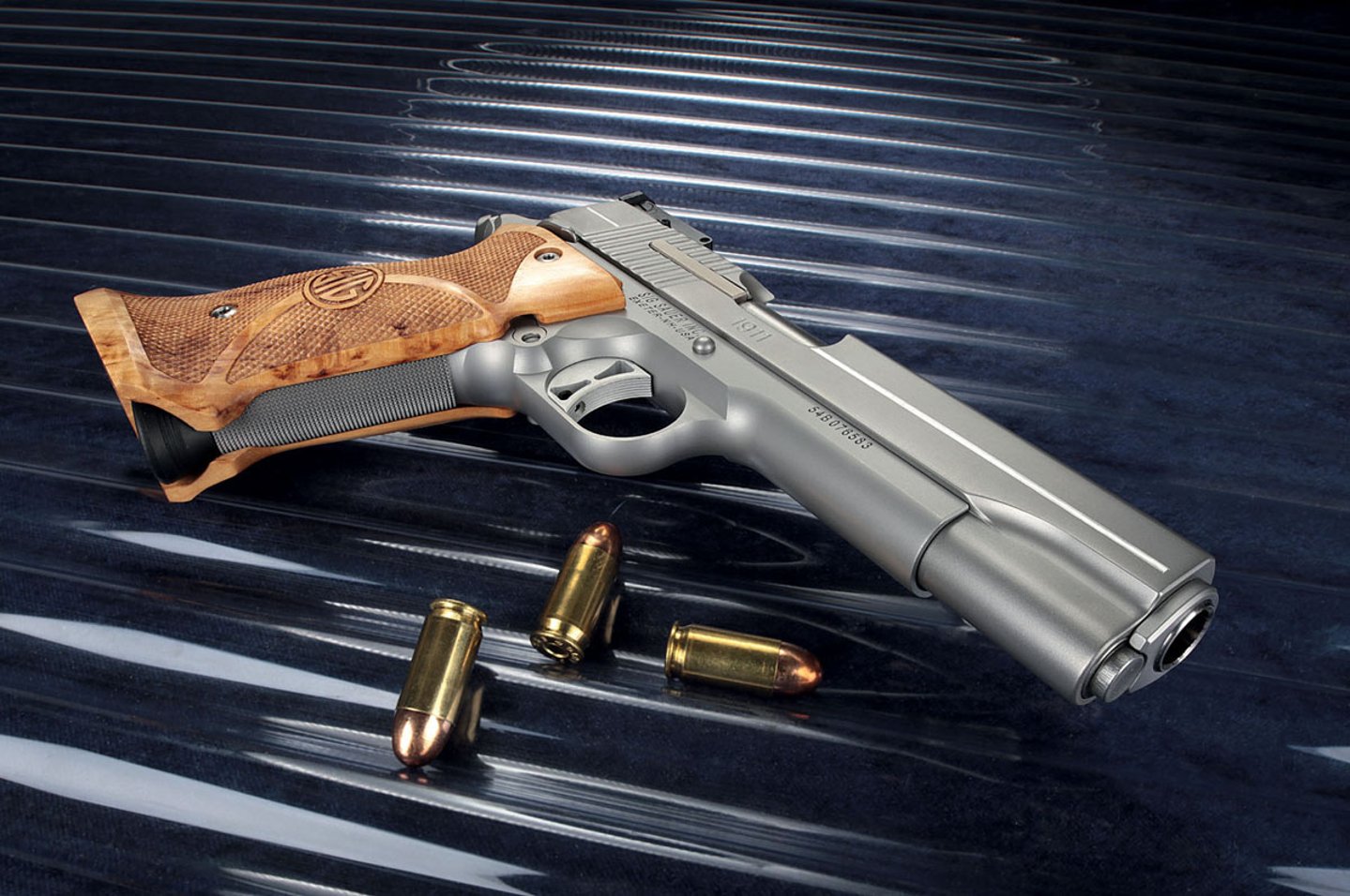 Test: SIG Sauer 1911 Stainless Super Target Pistol in Caliber.45 ACP SIG Sauer 1911 Stainless Super Target pistol