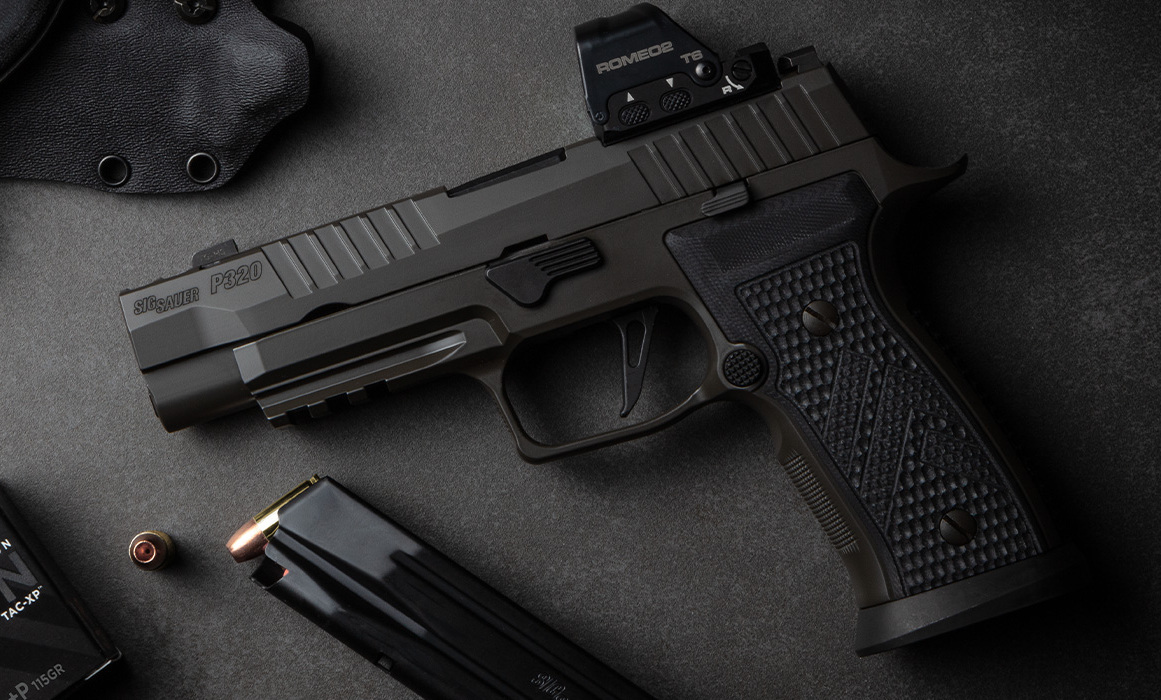 sig-sauer: New SIG Sauer P320-AXG Legion metal grip module pistol