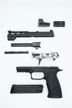 Demontierte SIG Sauer AXG Pro