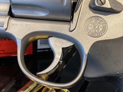 A classic in sporty outfit: Smith & Wesson 629 Competitor in .44 Magnum Trigger of the Smith & Wesson 629 Competitor in .44 Magnum