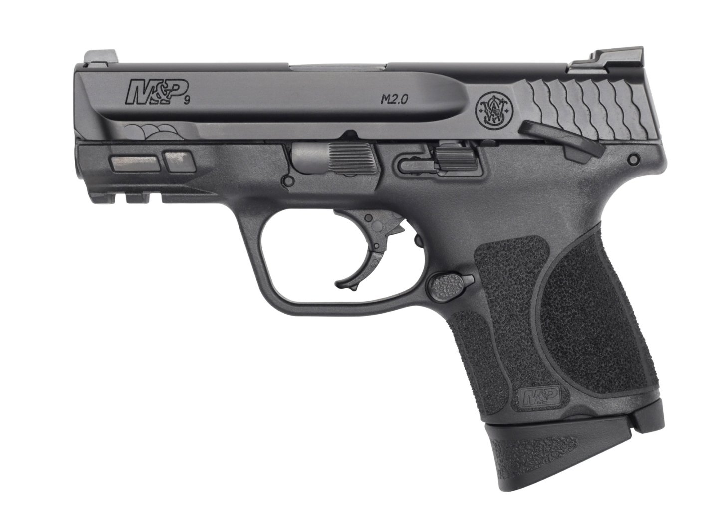 The new M&P M2.0 Subcompact pistol left side view