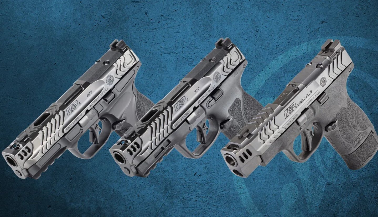 Three new Smith & Wesson Performance Center M&P pistols in 9mm