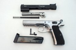 New Russian “Soratnik” pistol for practical shooting "Soratnik" pistol assembly