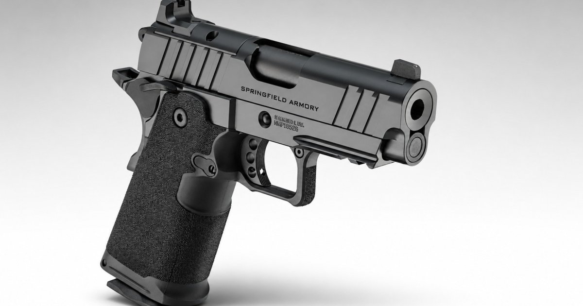 From Springfield Armory, the ultra-compact 1911 DS Prodigy 3.5 AOS in 9mm Luger