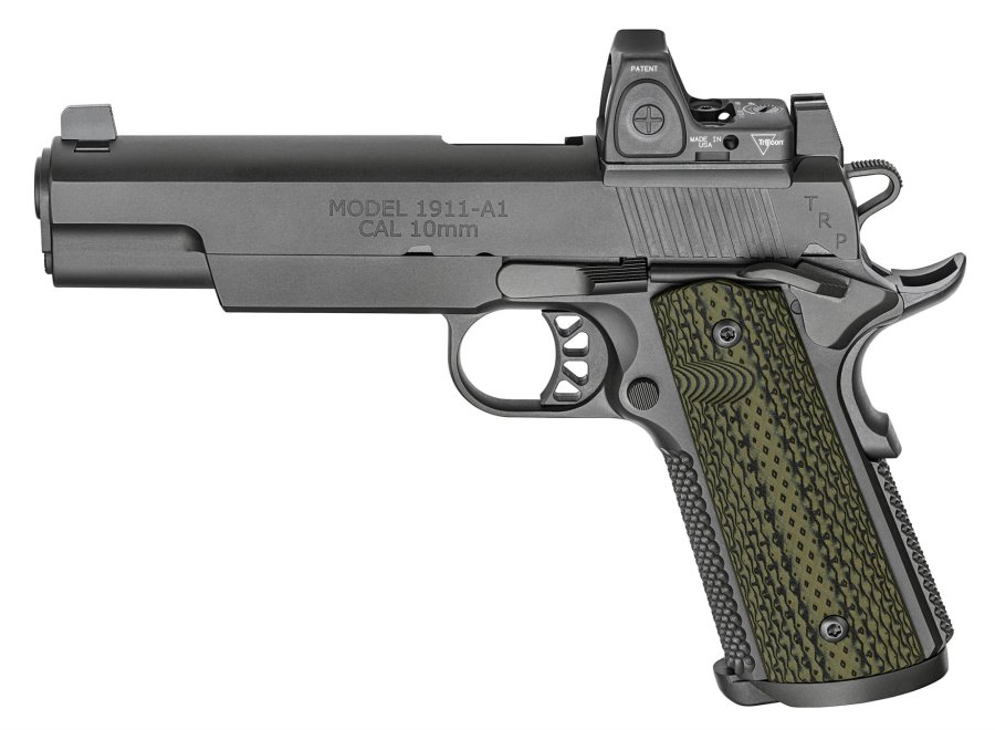 Springfield Armory 1911 TRP 10mm RMR, 10mm guns with reflex sights Springfield Armory 1911 TRP 10mm RMR pistol, left side