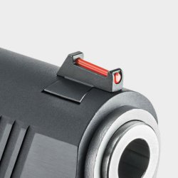 Springfield Armory Ronin Operator pistol – Classic 1911 style, modern features The fiber optics front sight of the Springfield Armory Ronin Operator pistol