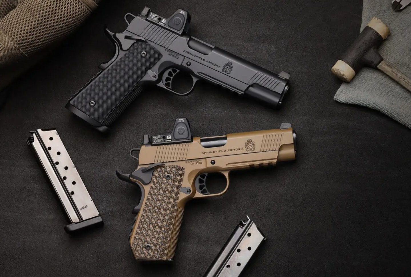 Springfield Armory TRP AOS pistols, now also in 9mm and with Agency Optic System (AOS) Springfield Armory TRP AOS pistols, now also in 9mm and with Agency Optic System (AOS)