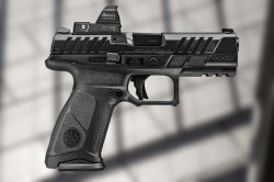 Beretta APX A1, the polymer framed striker-fired pistol evolution The Beretta APX A1 seen from the right side