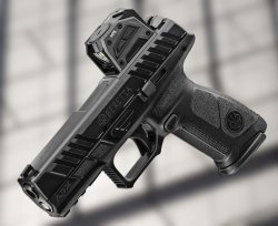 Beretta APX A1, the polymer framed striker-fired pistol evolution The left side of the new Beretta APX A1