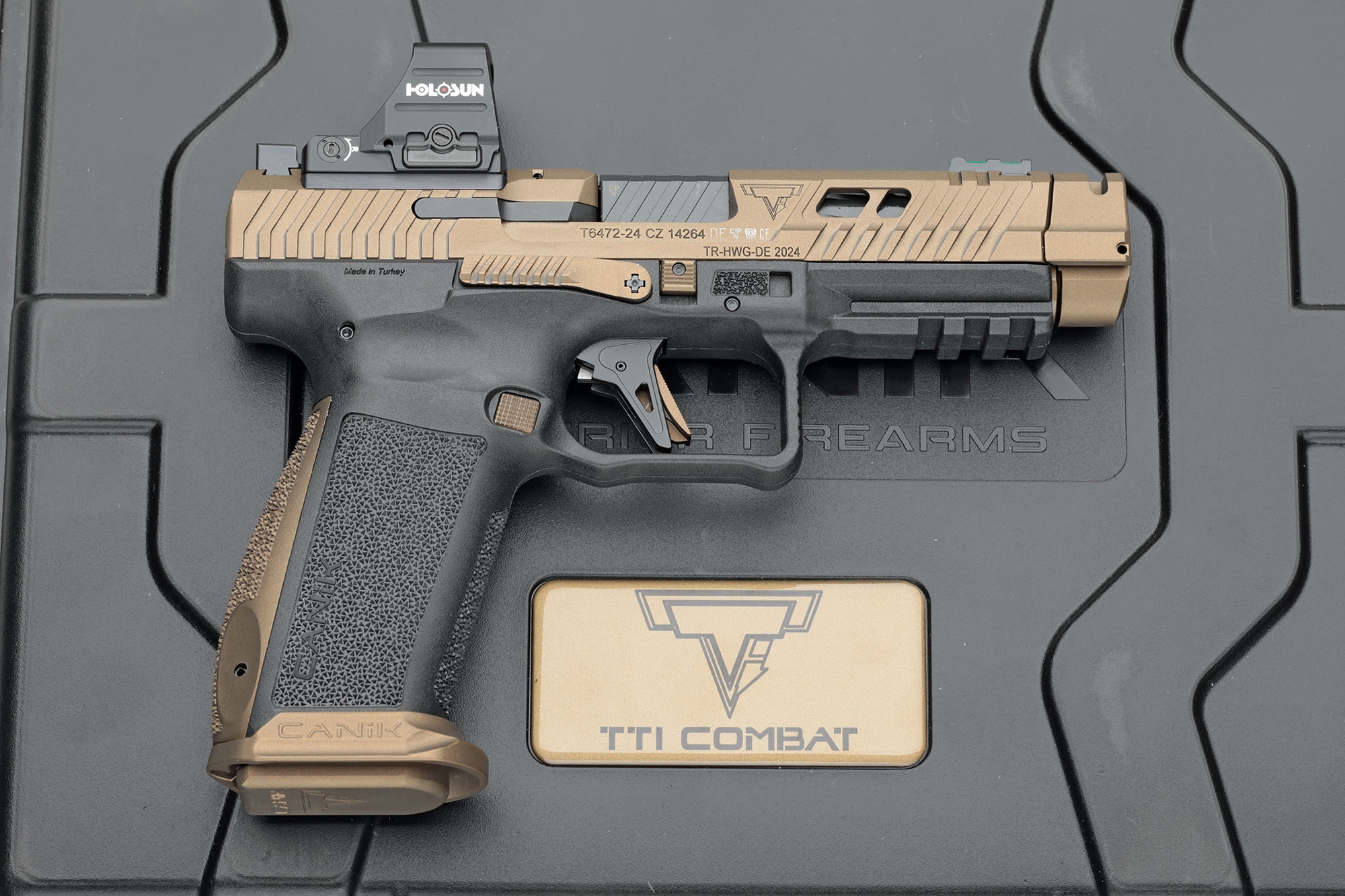 canik: 9mm Canik TTI Combat polymer pistol: Hollywood flair and a great price-performance ratio canik: 9mm Canik TTI Combat polymer pistol: Hollywood flair and a great price-performance ratio