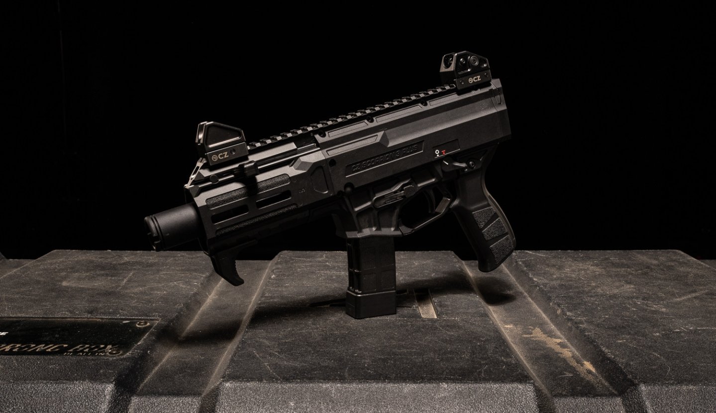 “The upgrade you’ve been waiting for”: from CZ, the new Scorpion 3+ Micro pistol:  CZ Scorpion 3+ Micro pistol