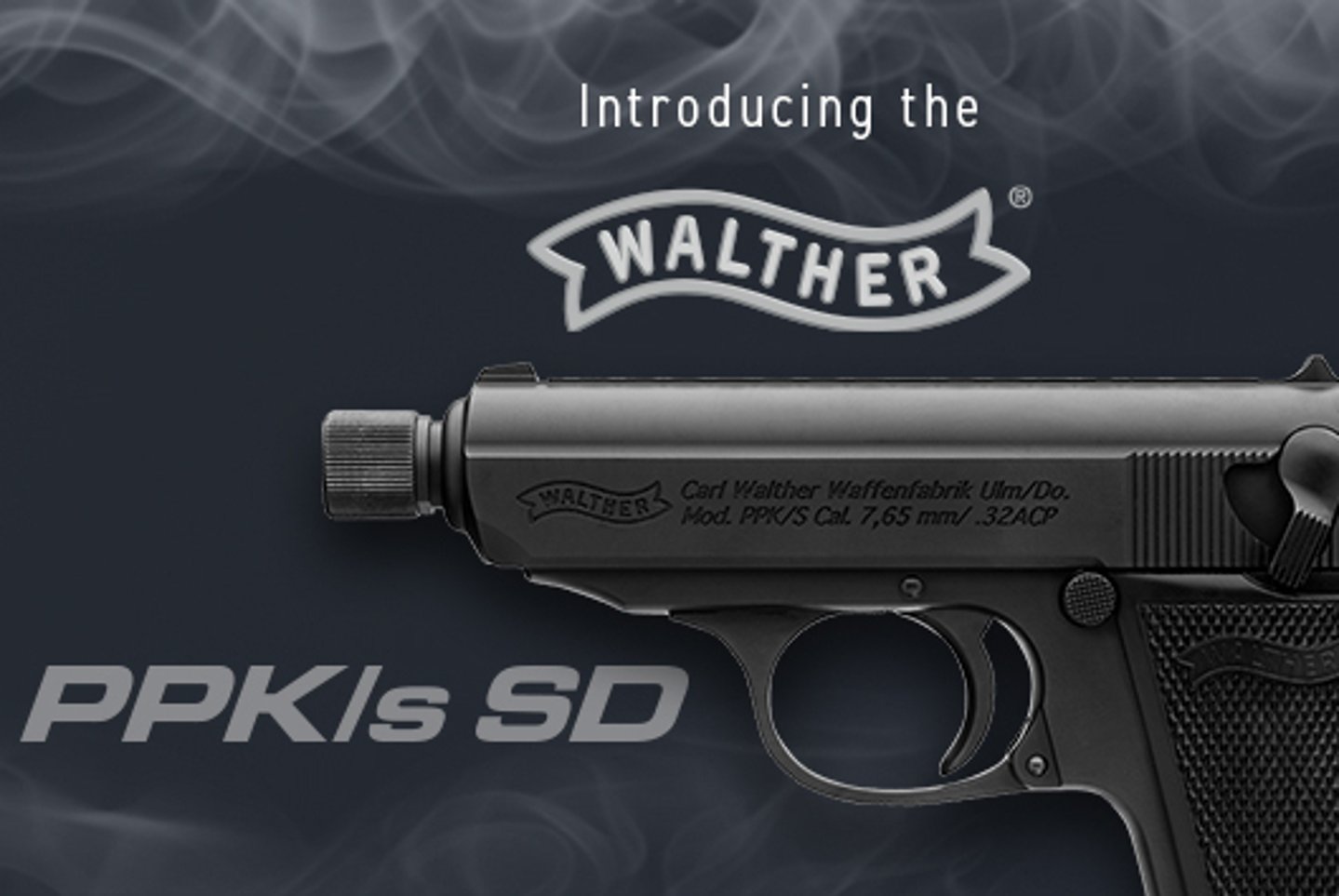 The new Walther PPK/S SD in .32 ACP.