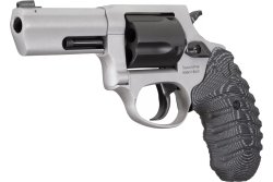 New for 2022: Taurus 605 Defender revolver in .357 Magnum The VZ black/gray grip