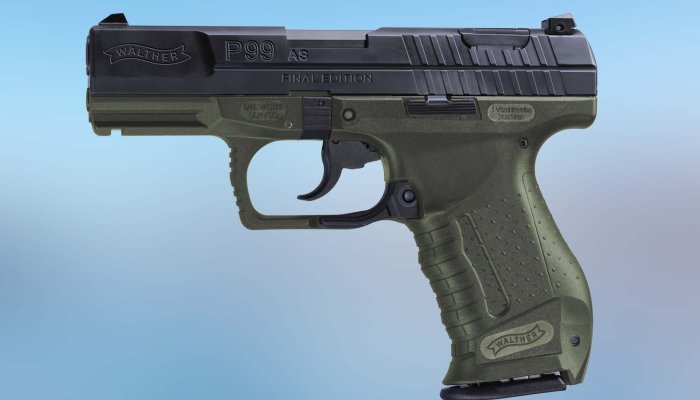walther: Walther P99 AS Final Edition, the farewell version of a classic