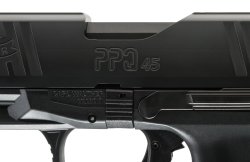 Walther PPQ 45 Walther announces the introduction of the PPQ 45, its first .45 ACP caliber pistol