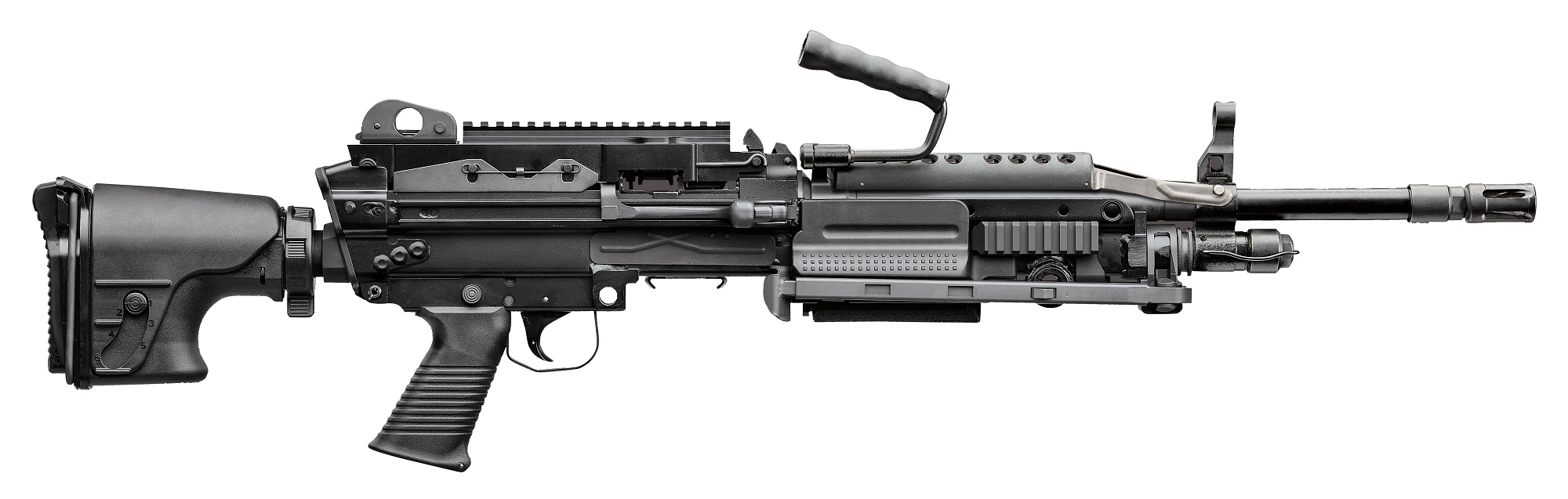 fnh: FN unveils a prototype MK 48 machine gun in 6.5 Creedmoor