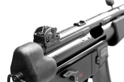 Heckler and Kock SP5, the wait for a “civilian MP5” is finally over! Rear sight of Heckler and Kock SP5