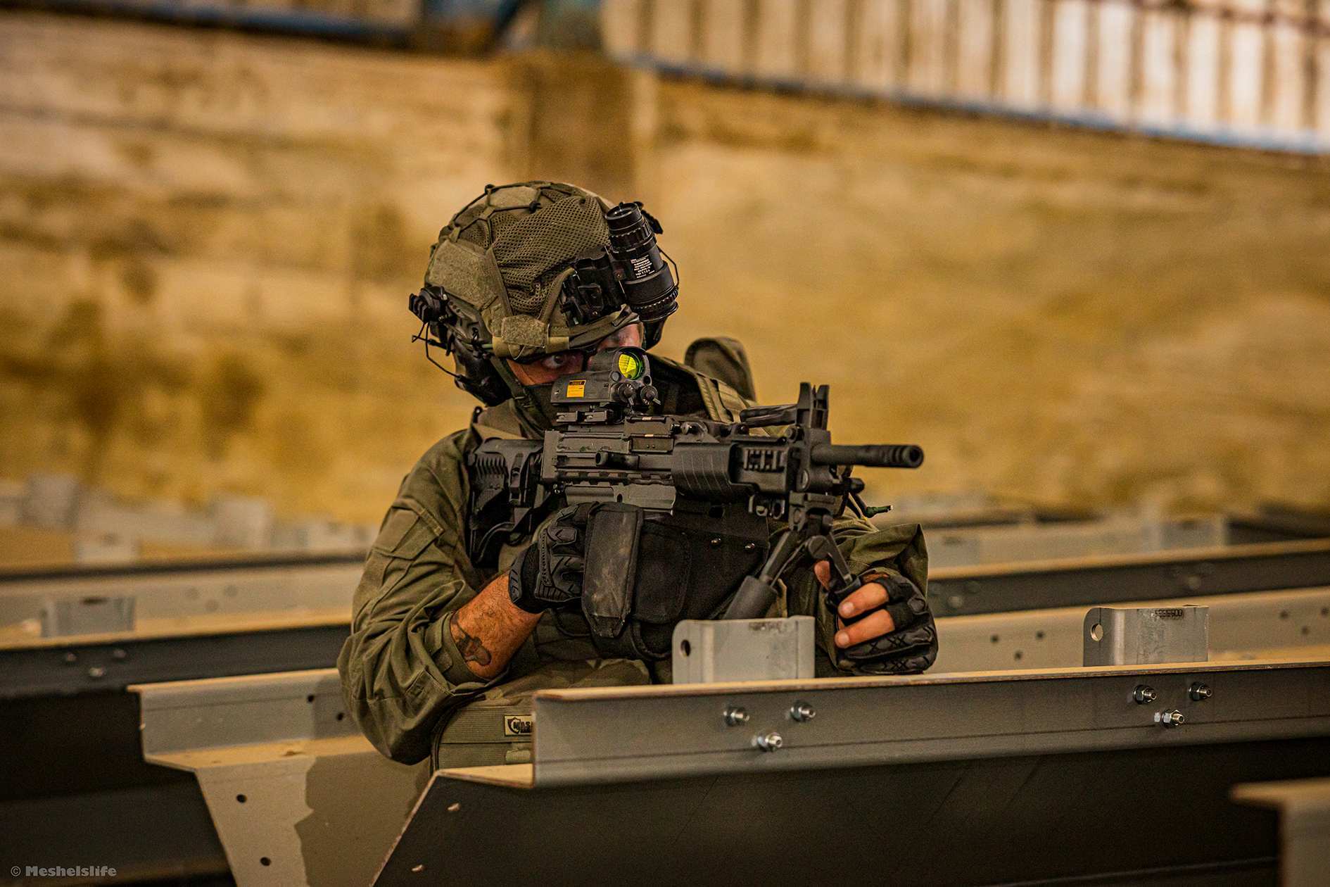 A new supply of Negev UX 7.62x51mm machine guns for the Israeli Defence Forces