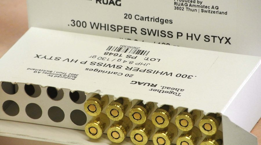 RUAG Swiss P .300 Whisper