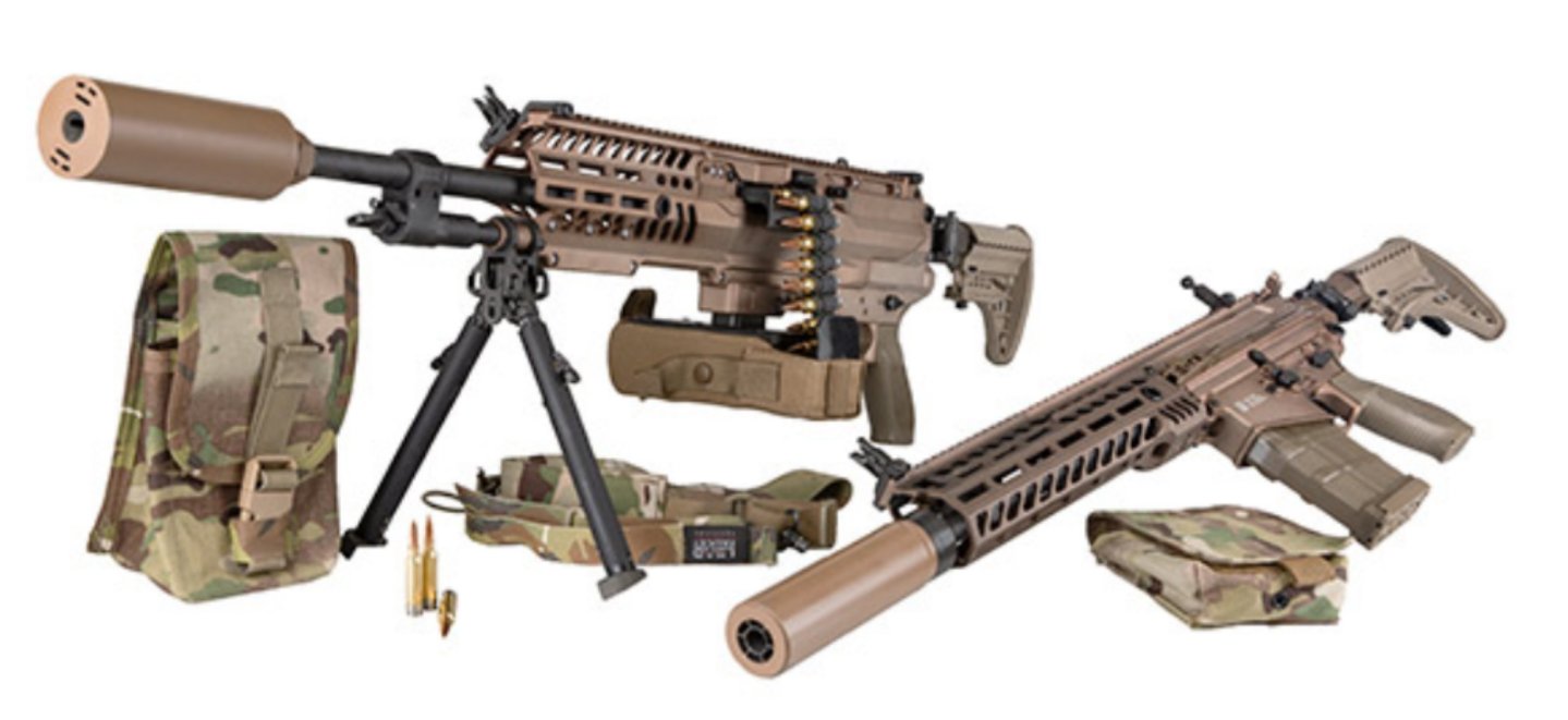SIG's Next Generation Weapons are already here! The SIG Sauer NGSW prototypes