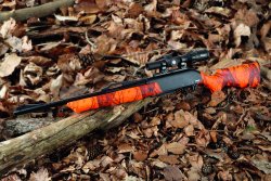 Test: Winchester SXR Vulcan Camo Blaze Fluted – An affordable semi-automatic rifle for driven hunting Winchester SXR Camo Blaze Fluted with Mossy Oak camo stock.