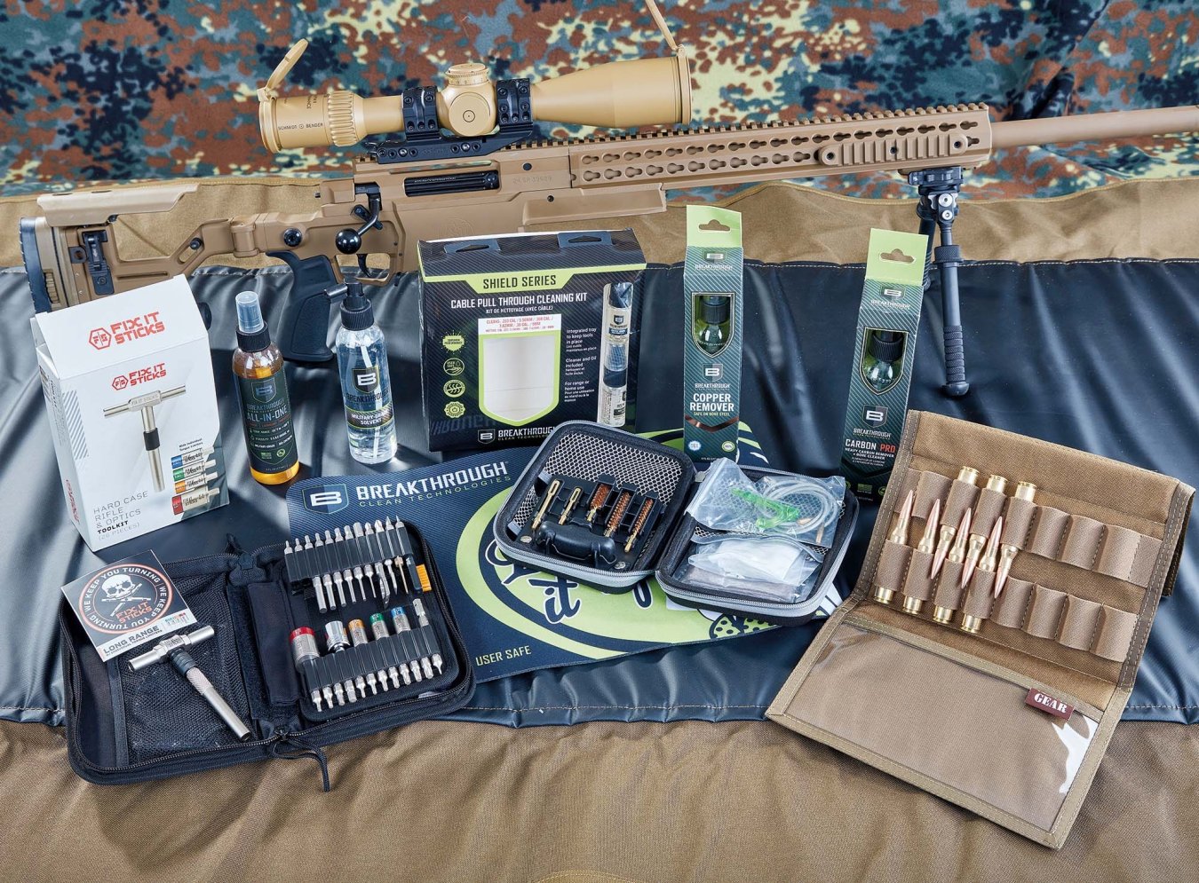 Accuracy International AXSR precision bolt-action rifle in .338 Lapua ...