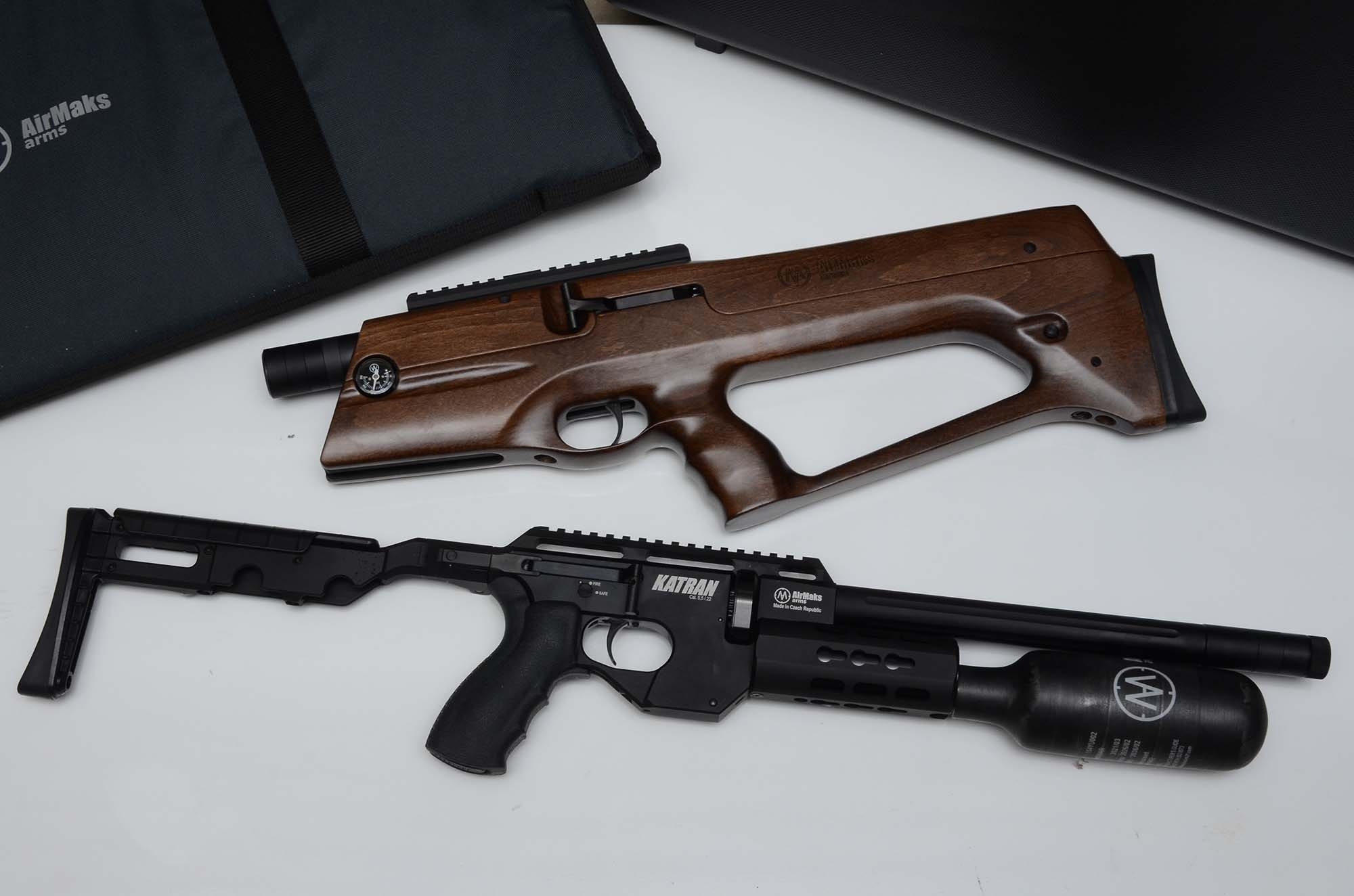 air-arms: High-power air rifles: Caiman C and Katran CB, two interesting new products from Air Maks Arms air-arms: High-power air rifles: Caiman C and Katran CB, two interesting new products from Air Maks Arms