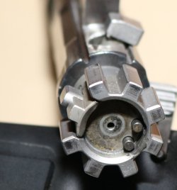 Albert Arms ALR semi-automatic long range rifle in .338 Norma Magnum under test The design of the ALR bolt head