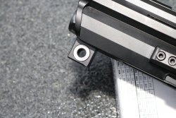 Albert Arms ALR semi-automatic long range rifle in .338 Norma Magnum under test Albert Arms ALR steel framed guides