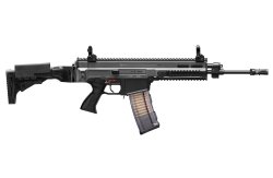 ASG – ActionSportGames CZ Bren 805 airsoft rifle ASG – ActionSportGames A/S introduces the CZ Bren 805 airsoft replica rifle at the 2016 IWA OutdoorClassics