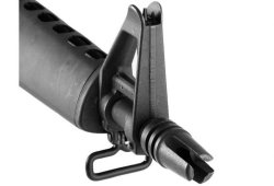 The first AR-15 “carbine”: new from Brownells The three-prong “duckbill” flash hider of the Brownells BRN-605