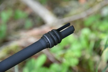 Brownells Retro Rifles, travelling back in time Flash hider of rifle