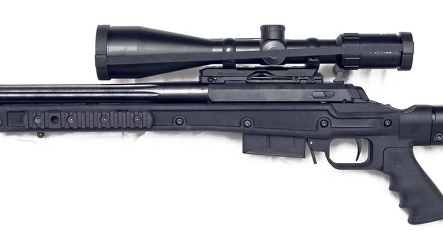 Browning XBolt HS3 Chassis rifle in .308 Winchester Browning X-Bolt HS3 Chassis left side view