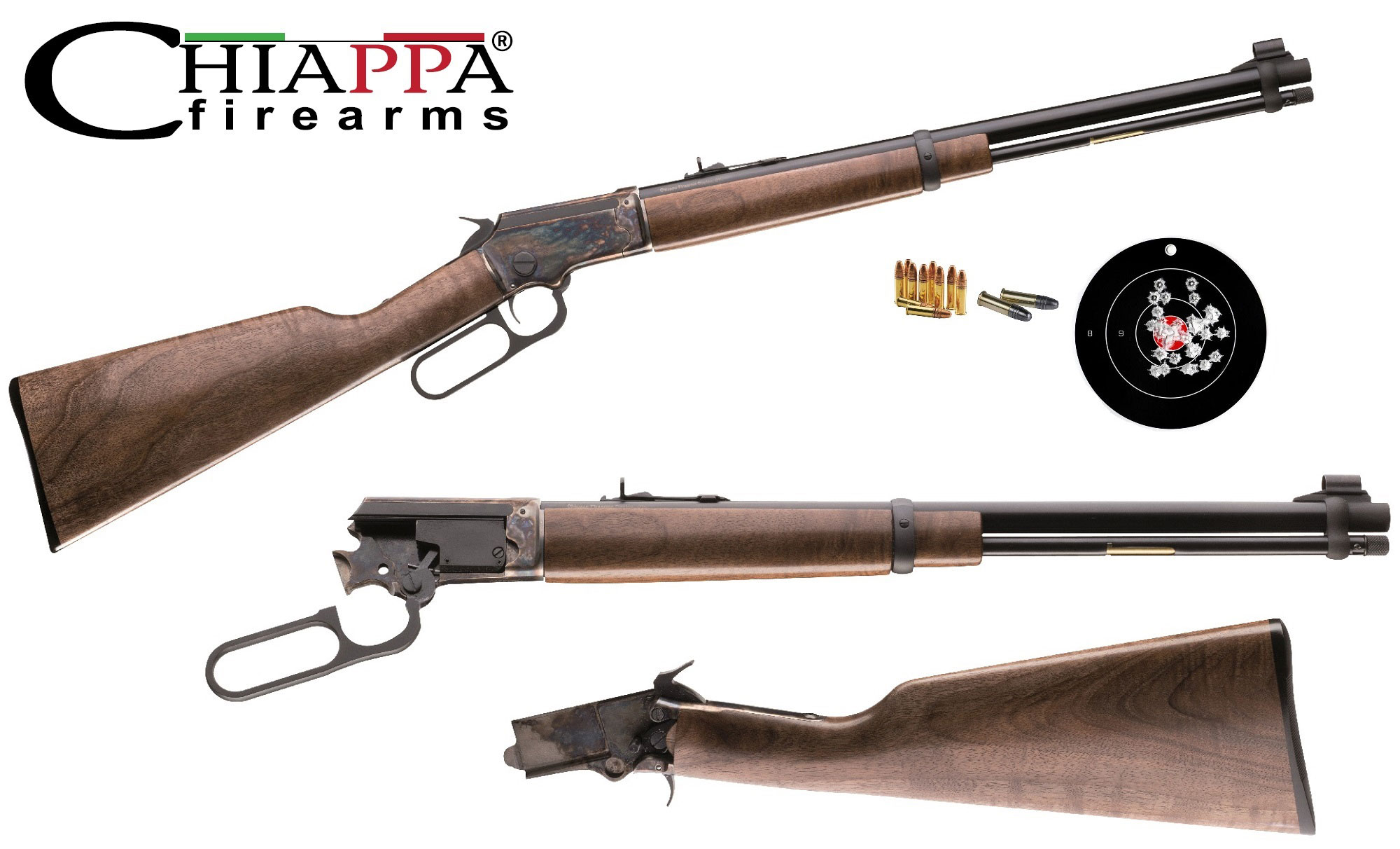 rifles: Chiappa Firearms LA-322 lever-action .22 Long Rifle takedown carbine, coming soon!