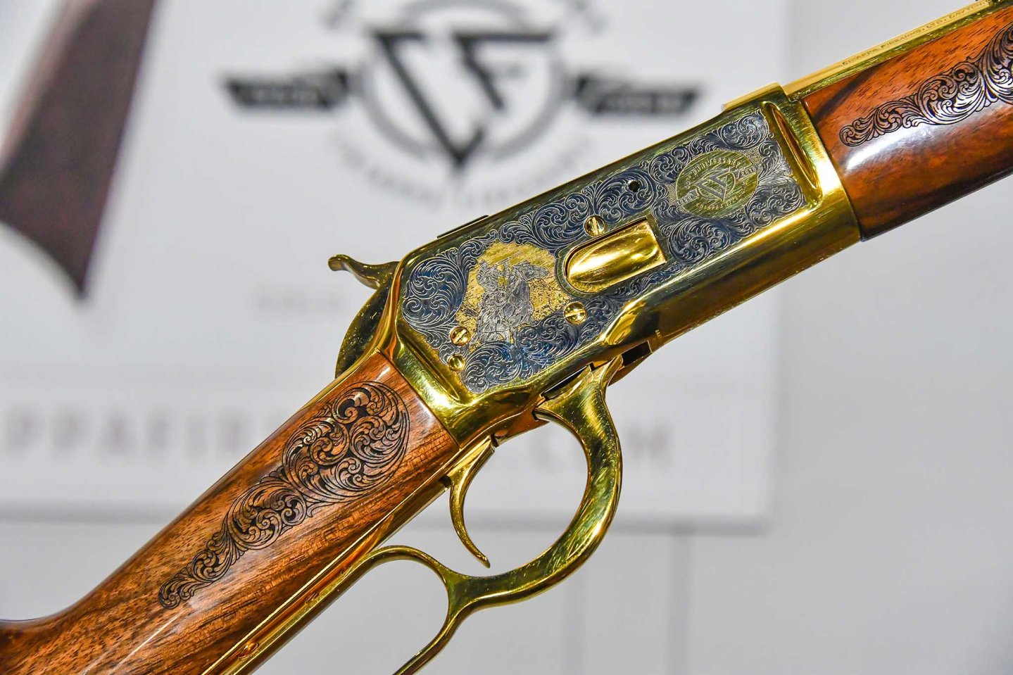 Chiappa Firearms, two commemorative 1892 rifles for its 60th Anniversary Commemorative version of 1892 lever-action rifle presented by Chiappa Firearms at the SHOT Show 2018
