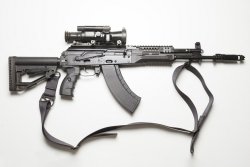 First deliveries of new AK-12 assault rifle to Russian MoD New AK-12 assault rifle right side view