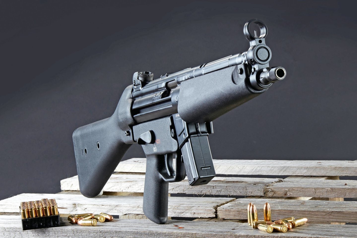 Heckler & Koch SP5 in 9mm, the civilian version of the MP5
