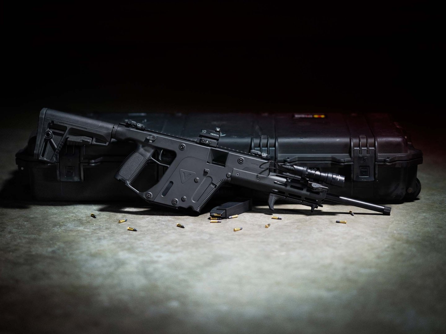 Here comes the Kriss Vector in .22 Long Rifle Here comes the Kriss Vector in .22 Long Rifle