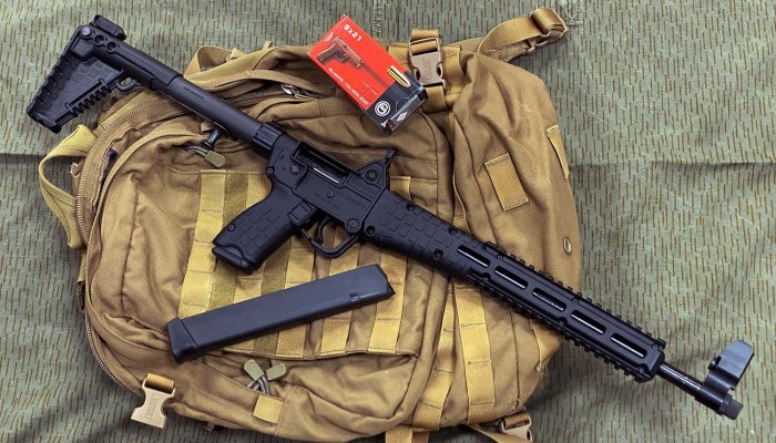 kel-tec: KelTec SUB 2000 G17: the folding 9mm carbine with 33 rounds in the magazine
