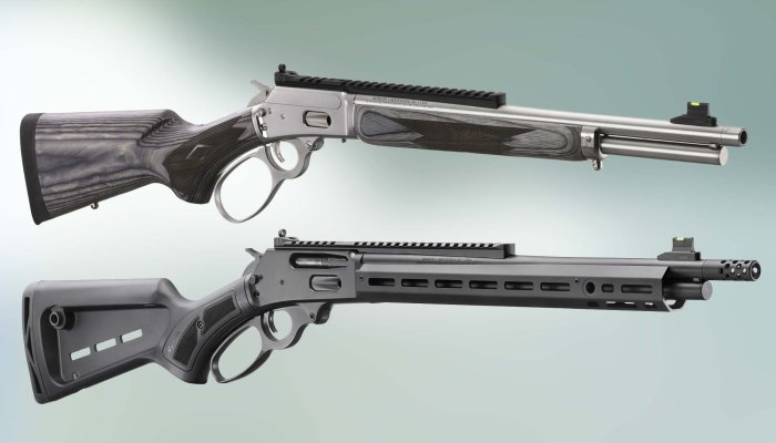marlin-firearms: New Marlin Dark Series Model 336 and SBL Series Model 1894 rifles: long live the lever-action!