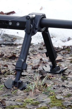 Match rifles from STL: The STL 2 prototype in .308 Winchester The bombproof bipod