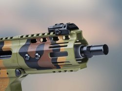 Noveske Space Baby, the extreme PCC The Noveske N81 Space Baby is available with threaded muzzle