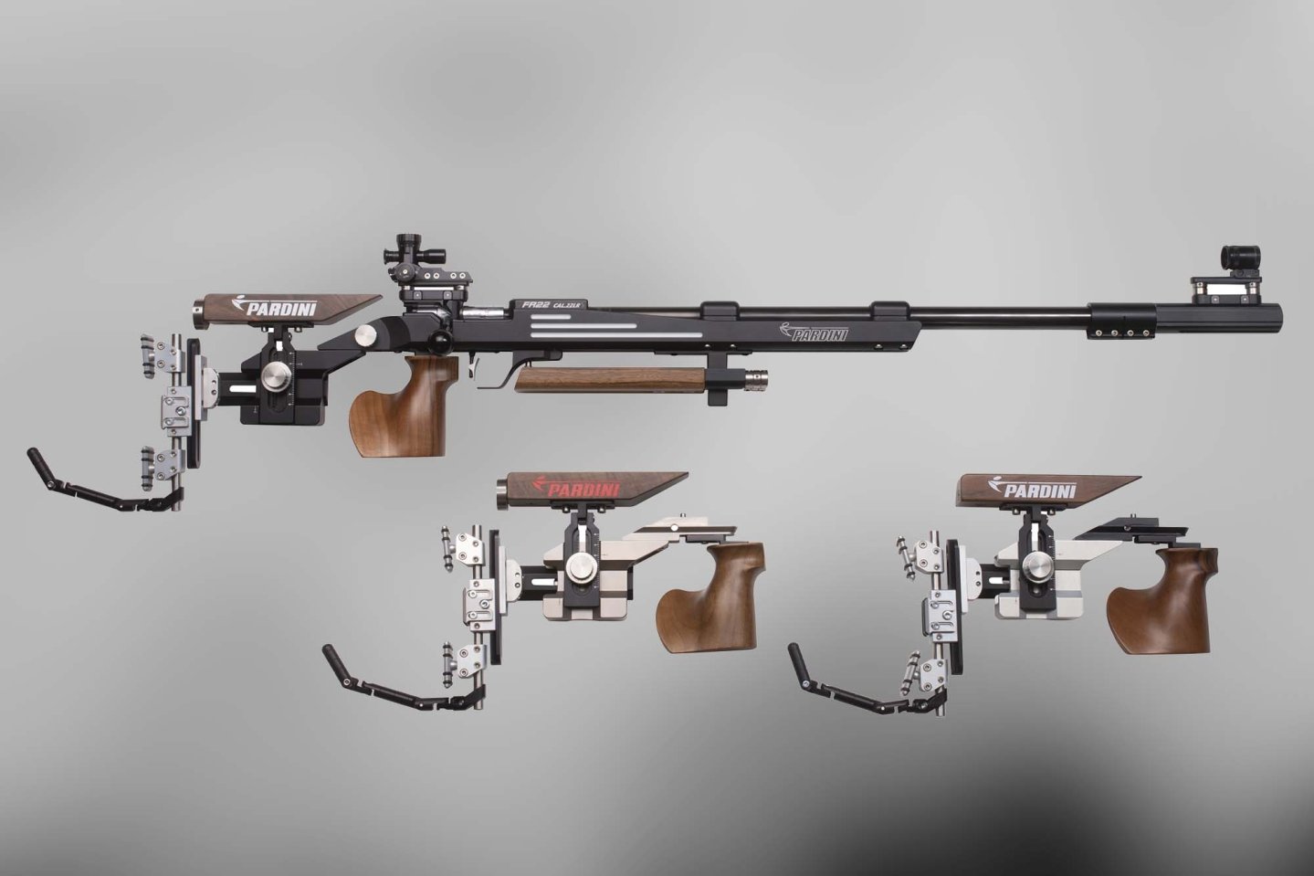 Pardini FR22. an innovative .22 LR caliber caliber for Three-Position shooting