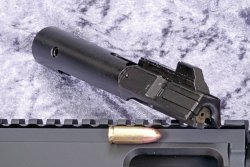 A professional tool for sportsmen: testing the 9mm Quarter Circle 10 Euro-Racer pistol caliber carbine the QC10 Euro-Racer's recoil spring